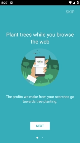 Ecosia浏览器截图1