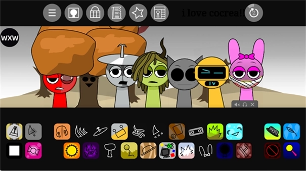 节奏盒子Sprunki寄生虫