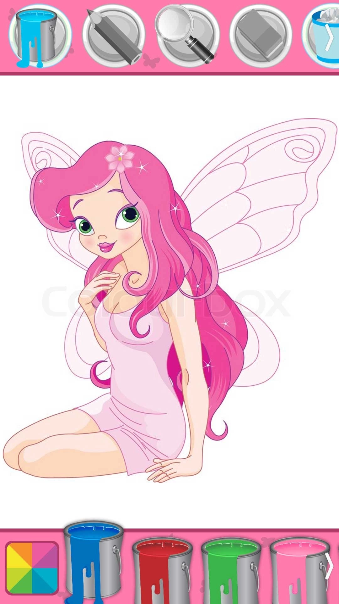 精灵公主爱画画