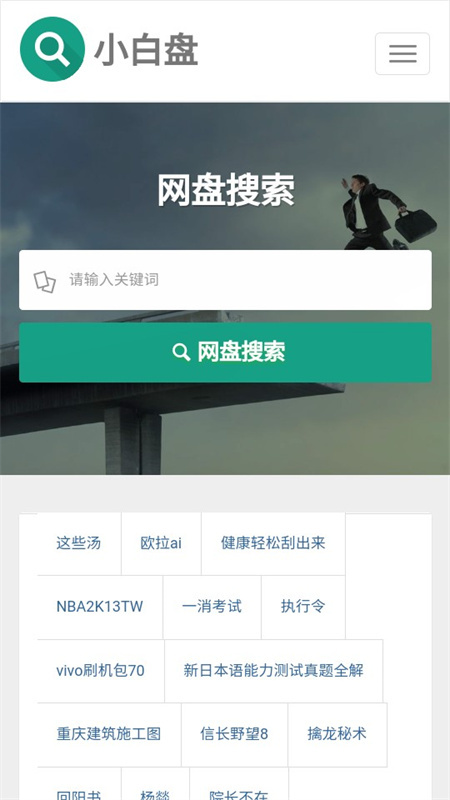 小白盘搜索引擎图1