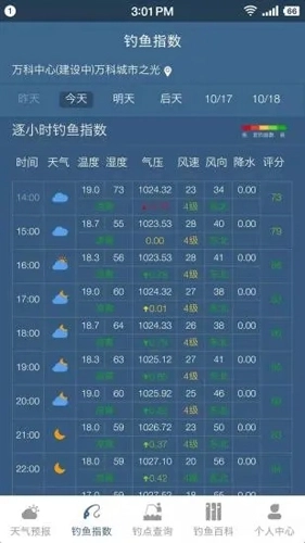 钓鱼天气预报图2