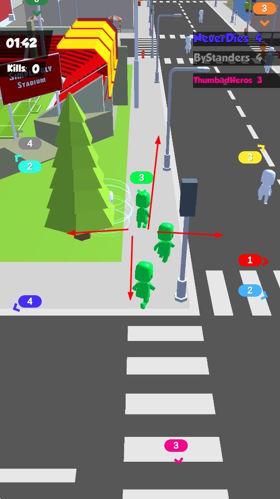 拥挤城市大混战(1)