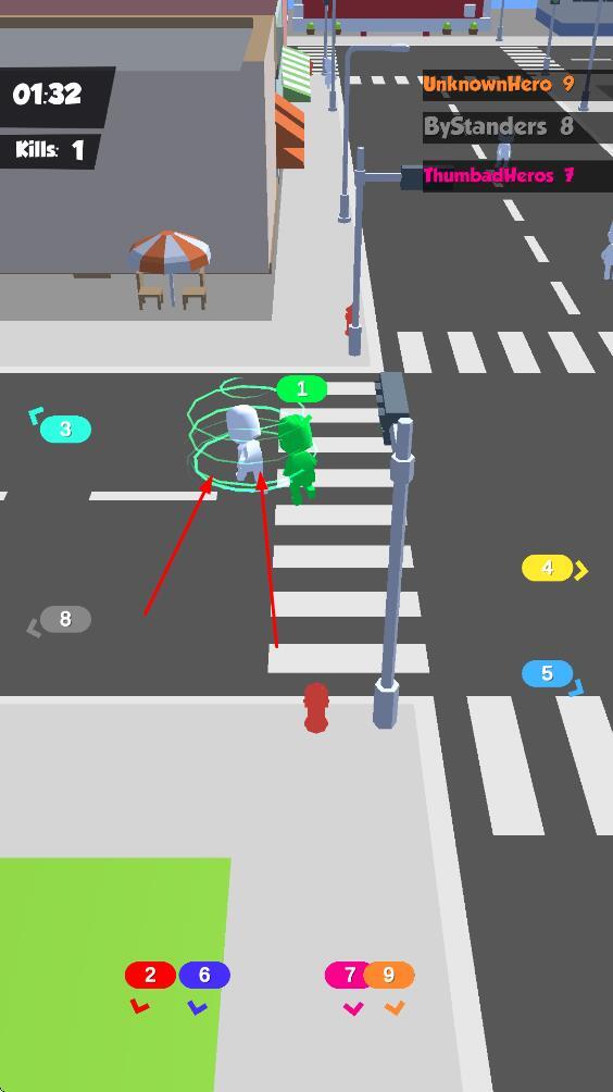 拥挤城市大混战(3)