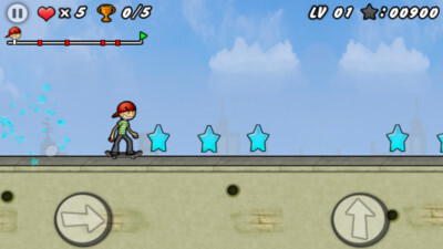 技巧障碍滑板(2)