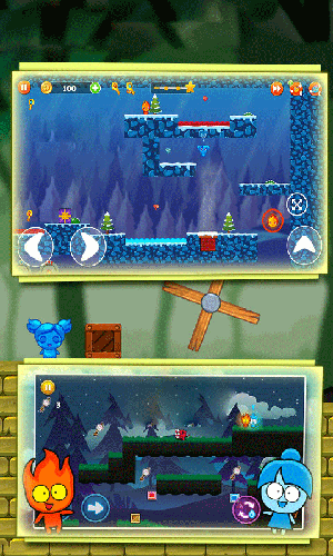 森林冰火人勇闯森林神庙(1)