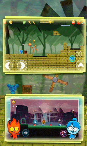 森林冰火人勇闯森林神庙(2)