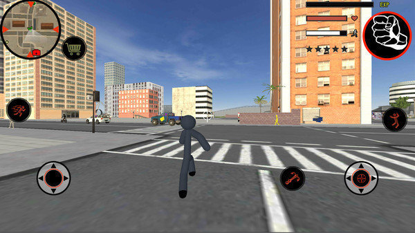 黑豹火柴人绳索英雄(3)