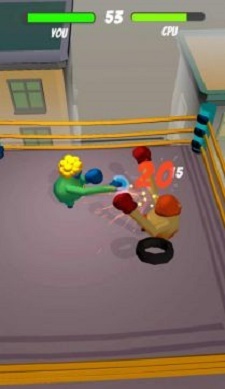 长臂男子拳击(1)