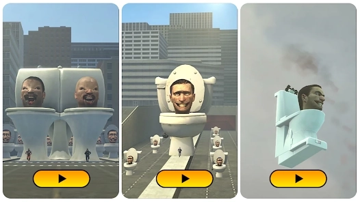 马桶人vs监控人