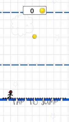 火柴人涂鸦跳跃游戏图1