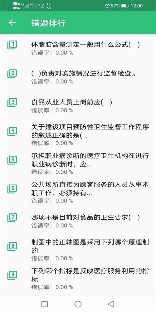 职业卫生主治医师题库(3)