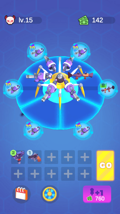 企鵝x機甲組裝游戲圖3