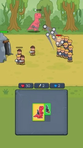 模拟恐龙合并战斗(2)