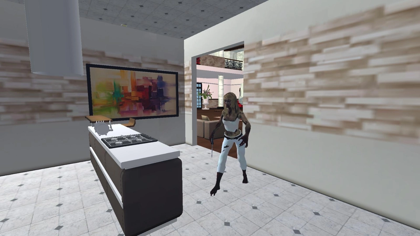 疯狂的僵尸豪宅(4)