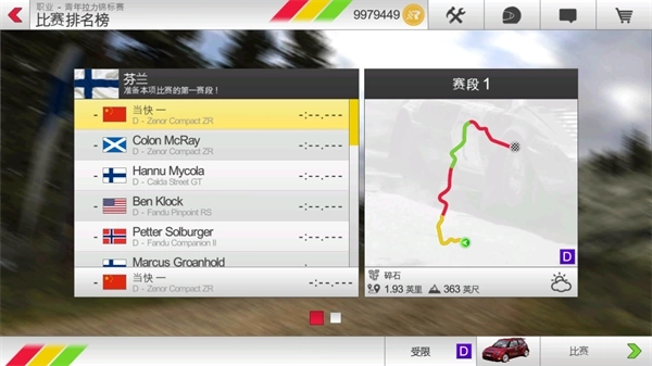 拉什拉力赛3中文版(4)