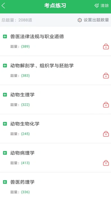 兽医资格考试题库(1)