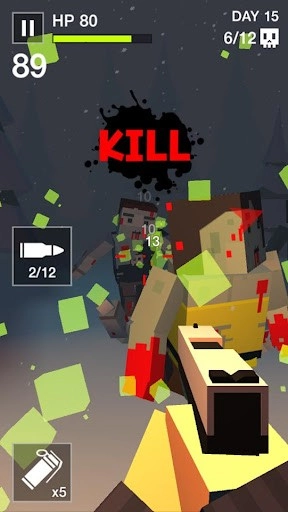 像素射杀僵尸图1