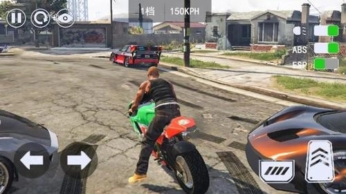 摩托车极限漂移