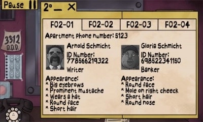 伪人大楼出示证件(3)