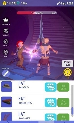 英雄空闲格斗(1)