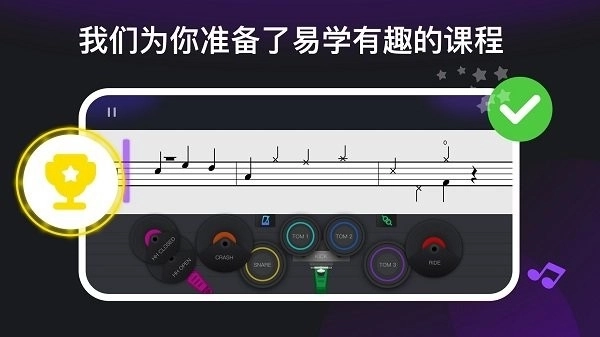 小叶子架子鼓-图3