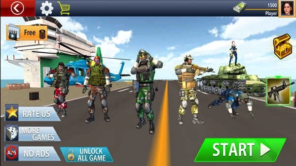 秘密特工反恐射擊隊(Counter Terrorist Shooting Games)圖2