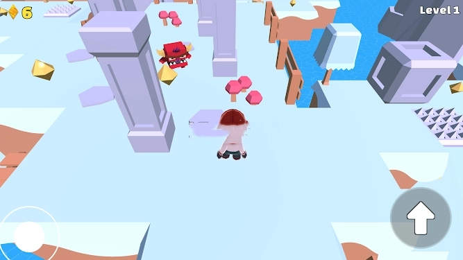 超級(jí)雪地冒險(xiǎn)3D(Snow Drive)圖3