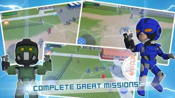 未來機甲射手手機版圖2