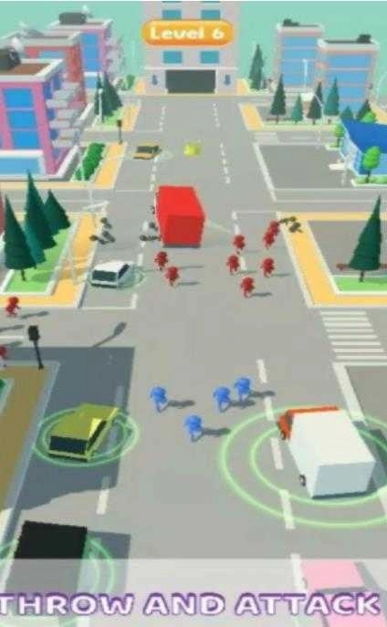 瘋狂小人大亂斗(AttackAndRun)圖3