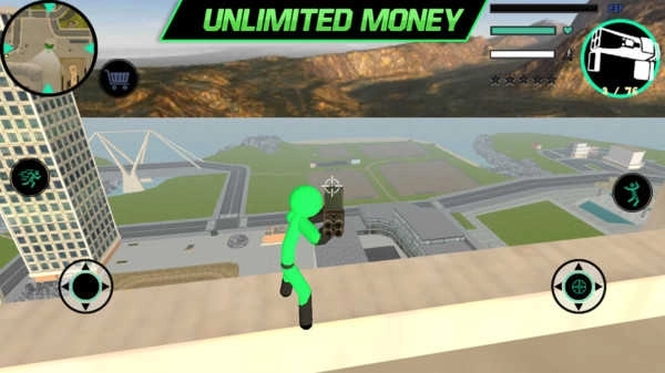 綠棍火柴人繩索英雄圖2