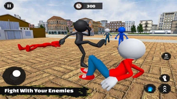 豹子火柴人繩索英雄圖3