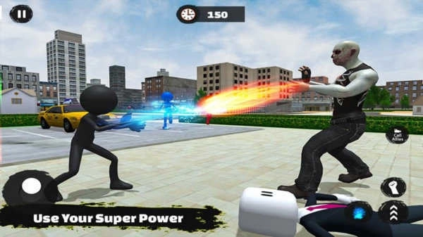 豹子火柴人繩索英雄圖2