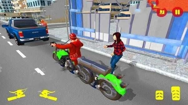 長(zhǎng)型摩托車模擬器圖3