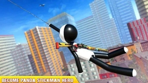 熊貓火柴人英雄(Panda Stickman Hero)圖2
