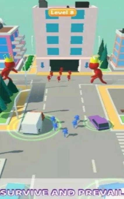 瘋狂小人大亂斗(AttackAndRun)圖2