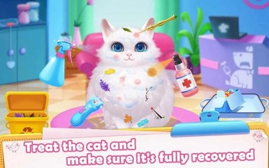 毛绒宠物医院游戏图1