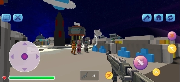 太空3D像素世界图1