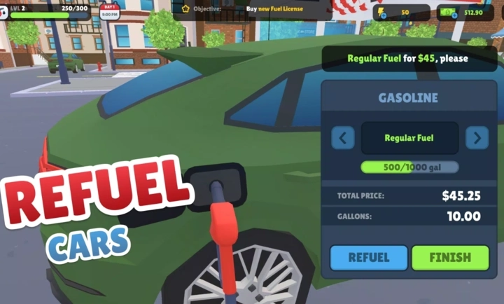 我的加油站模拟器