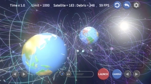 太空碎片点击器
