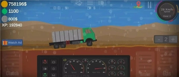 平面手动挡卡车-图1