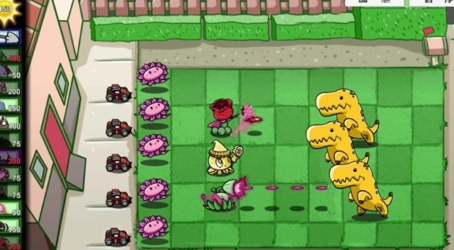 融合植物横扫僵尸