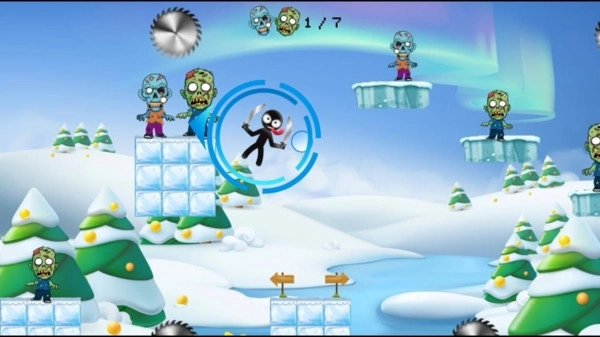 火柴人对决丧尸(3)