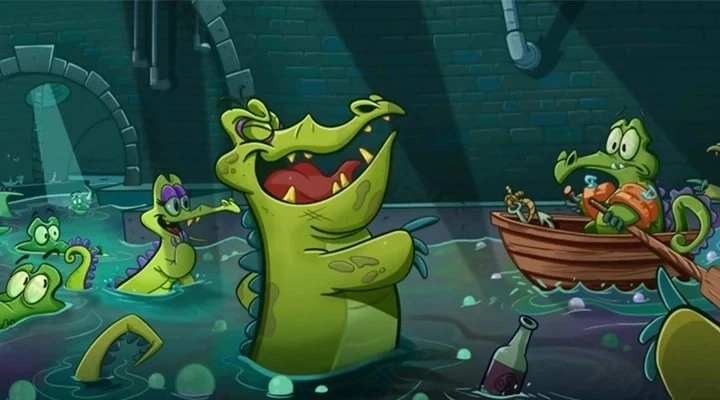 鳄鱼小顽皮爱洗澡