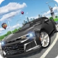 肌肉车跑车天空挑战赛