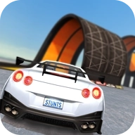 汽车特技比赛超级坡道