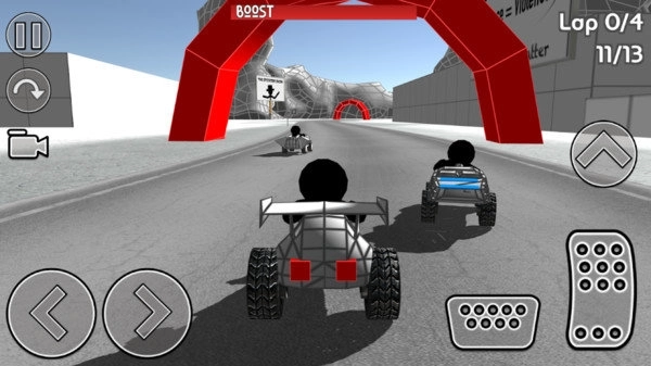 火柴人汽车比赛(2)