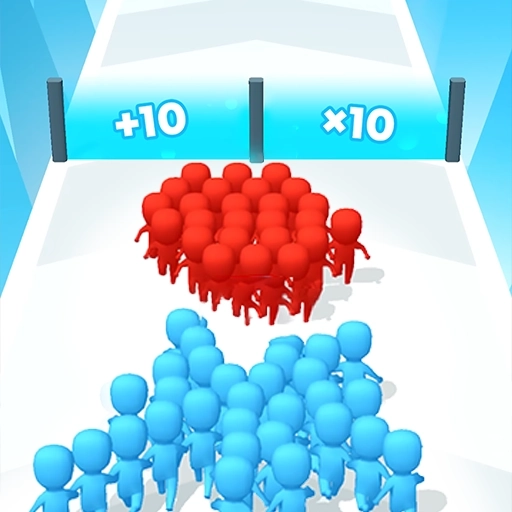 比比谁的人更多