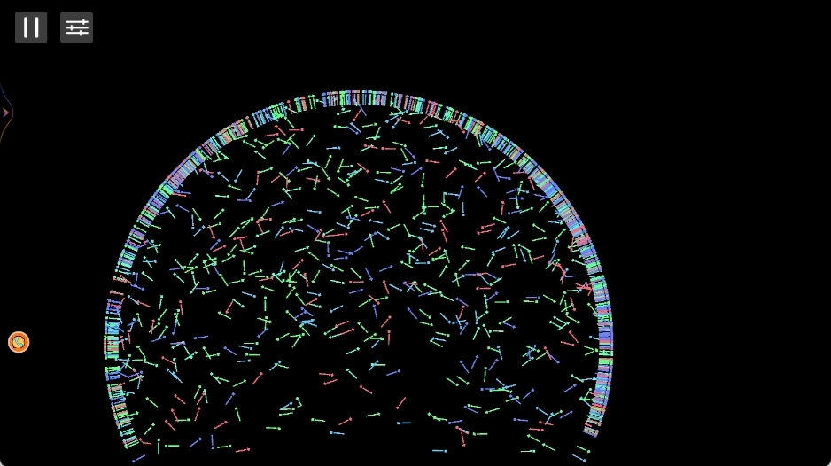 斑斓夜空烟花梦