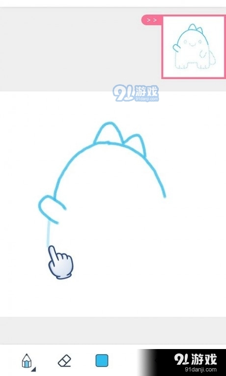 漫芽糖简笔画