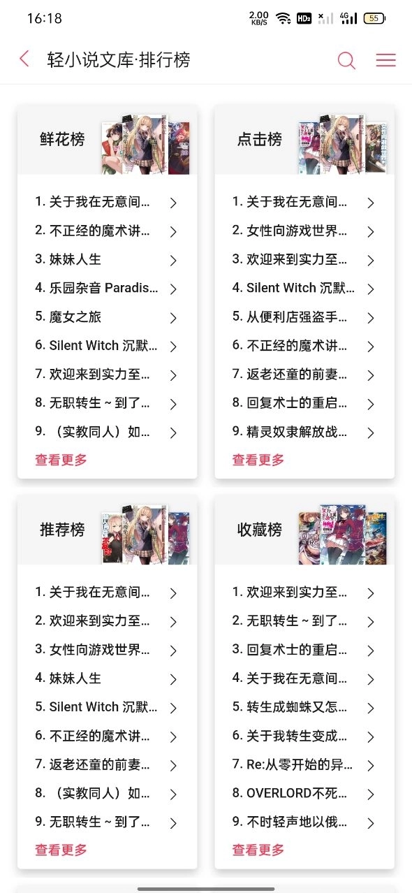 哔哩轻小说最新版